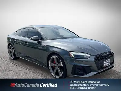 This Audi A5 Sportback delivers a Intercooled Turbo Gas/Electric I-4 2.0 L/121 engine powering this...