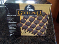 New 60 Grill Pro Ceramic Briquettes for Gas or Electric BBQ