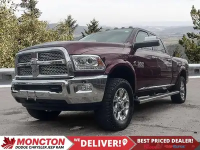 Welcome to Moncton Chrysler Jeep Dodge. Recent Arrival! 2017 Ram 2500 Limited 6.7L Cummins I6 Turbod...