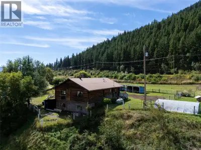 Discover 58 acres of riverfront country living along the North Thompson River, just south of Little...