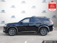 New Price! Odometer is 5059 kilometers below market average! Black 2024 Nissan Pathfinder SV 4WD 9-S... (image 1)