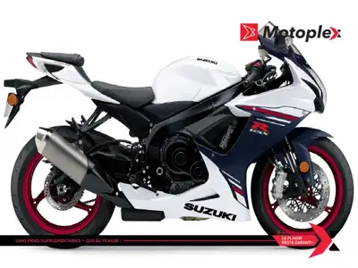 Motoplex Mirabel 2025 SUZUKI GSX-R600 GSX-R600 La Suzuki GSX-R600 continue sa domination dans la sér...