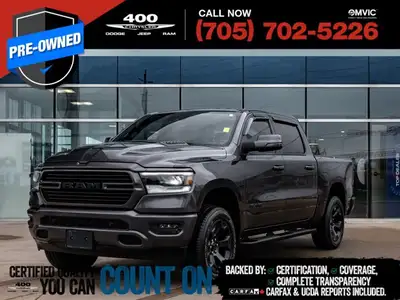Welcome to 400 Chrysler Dodge Jeep Ram. Stand out from the crowd in this 2024 Ram 1500 Sport Crew Ca...