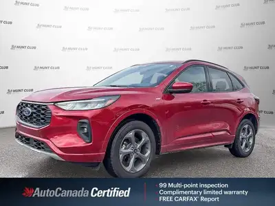 Experience exhilarating performance and dynamic styling in this remarkable 2023 Ford Escape ST-Line...