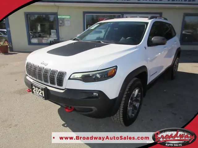 2021 Jeep Cherokee LOADED TRAIL-HAWK-MODEL 5 PASSENGER 3.2L - V6
