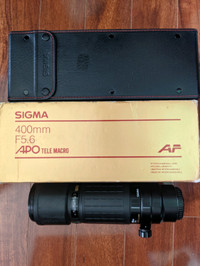 Sigma 400mm   F5.6  APO HSM - Canon EF Rechipped (Rare!)
