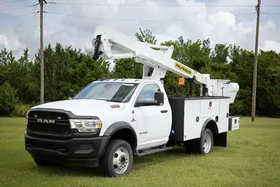 2025 Ram Palfinger ETC 40 IH Bucket Truck - RAM 5500 - 6.7l Cummins Diesel - 4x4 - Automatic - 45ft...