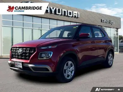 *2021 Hyundai Venue Essential | 6-Speed Manual | Heated Seats | CarPlay | Compact SUV* *Efficient, s...