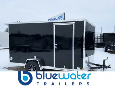 Bluewater Forest River Steel Enclosed 5,6,7 Wide Trailers 6' x 12' starting at $9,215.00 or $184.28/...