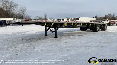 Trailer - # STOCK: R-37212 2013 MANAC 48' FLATBED COMBO THE VEHICLES ARE LOCATED AT: 609 PRINCIPALE,...