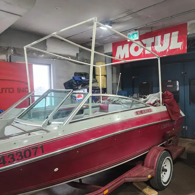 1988 Four Winns 180 Horizon camper cover in Fishing, Camping & Outdoors in City of Toronto - Image 7