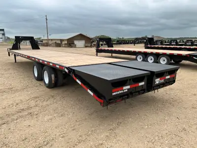 Trailers located in Westlock, AB NEW 2026 SWS 8.5 x 36' Gooseneck Trailer Tandem Dual 2 x 10,000 lb...