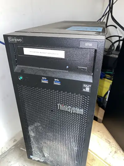 Lenovo ThinkSystem ST50 tower server, View more