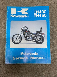 Sm177 Kawasaki EN400 EN450 Service Manual 99924-1056-04