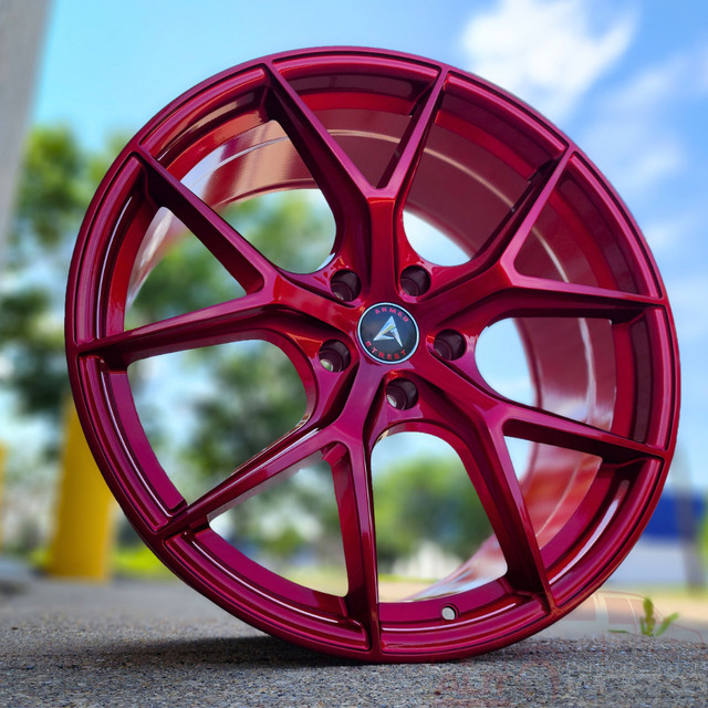 NEW - 20" ARMED SNIPER - CANDY RED FINISH -only  $1250! Full set in Tires & Rims in Saskatoon - Image 2