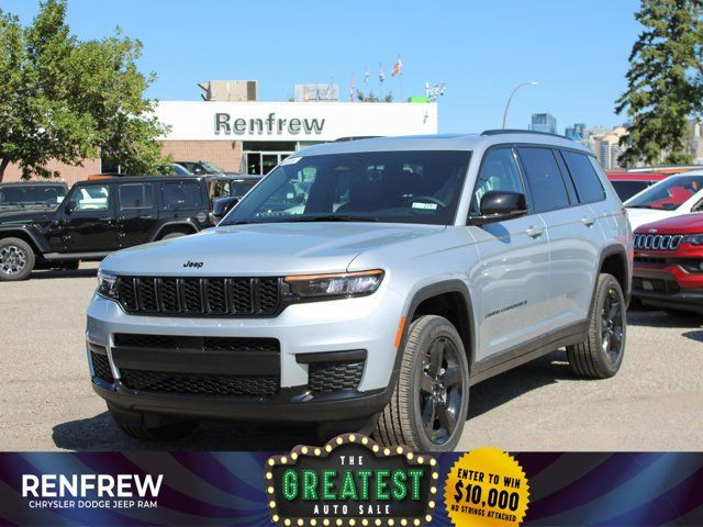 2025 Jeep Grand Cherokee L Altitude 4x4, Sunroof in Cars & Trucks in Calgary