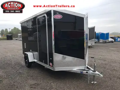 LEGACY SERIES ALL ALUMINUM FRAME 6' X 12' SINGLE AXLE CARGO WITH RAMP DOOR AND POLYCORE PANEL UPGRAD...