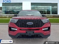 2022 Ford Explorer ST-Line Red Metallic 4WD. Recent Arrival! 2.3L I4 EcoBoost 10-Speed Automatic 4WD... (image 1)