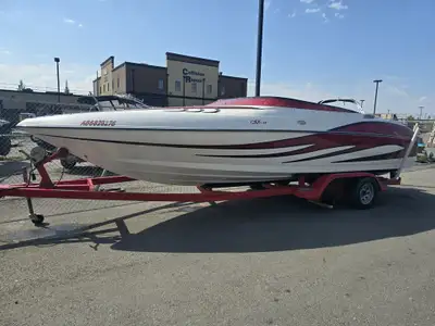 1999 GLASTRON CARLSON CSX-23 MERCURY MAG 502 MPI PRO CHARGER 562 HOURS BIG SOUND SYSTEM LOTS OF SPEA...