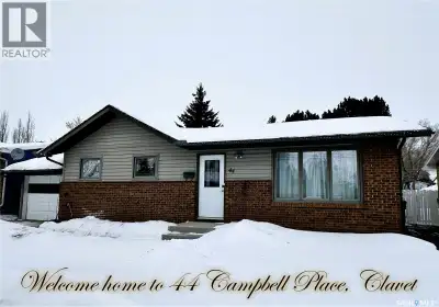 Welcome to your family sanctuary in the quiet village of Clavet. This inviting 1000 square foot. bun...