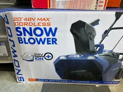 Cordless Snow Blower, View more