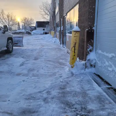 Affordable snow removal, View more