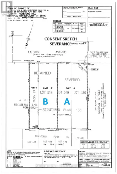 Calling all Builders! Unique Opportunity To Own And Build A Single or Two Semi Detached Homes In Ric...