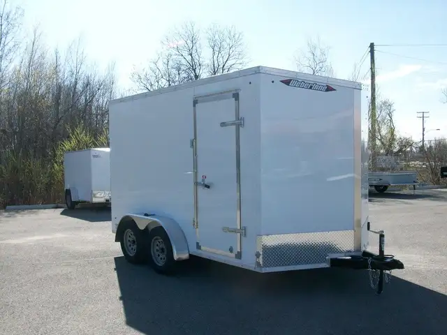 2025 Weberlane CARGO 7' X 12' V-NOSE 7'HT RAMPE VTT MOTO TRACTEU in Cargo & Utility Trailers in Laval / North Shore - Image 2