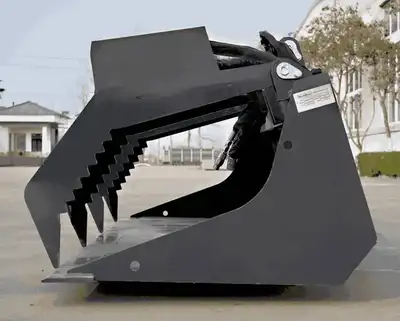 Brand New Skid Steer Grapple Bucket Attachment | Wholesale Price | Finance Available | Shipping Acro...