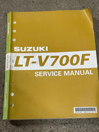 Sm115 Suzuki LT-V700F Service Manual 99500-46050-01E