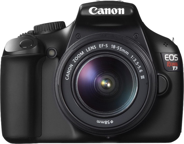 Canon Camera EOS Rebel T3 12.2 MP CMOS Digital SLR with 18-55mm in Cameras & Camcorders in City of Toronto - Image 2