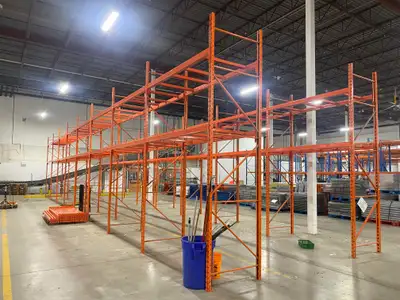 PALLET RACKING FOR SALE - NEW AND USED WAREHOUSE RACK IN STOCK We have a huge inventory of new and u...