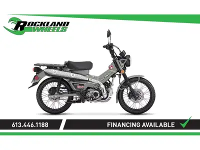 2025 Honda Trail 125 Honda Trail 125 2025 : La moto d'aventure ultime tout-terrain La Honda Trail 12...