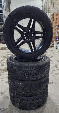 Mercedes C-Class Winter Tire Package 225/50/17 Black Rims Markham / York Region Toronto (GTA) Preview