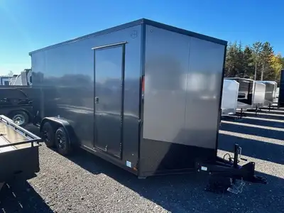 Financing Available O.A.C. Black Out Package Cargo Package Spoiler Ameraguard 2026 Haulin Cargo Trai...