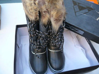 Noize Women’s Winter Boots, Black & Grey, Size 10W Brand New in