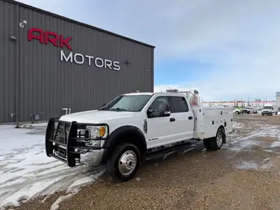2017 Ford F-550 Service Truck 6.7L Powerstroke Diesel Engine 4x4 Automatic Transmission Crew Cab XLT...