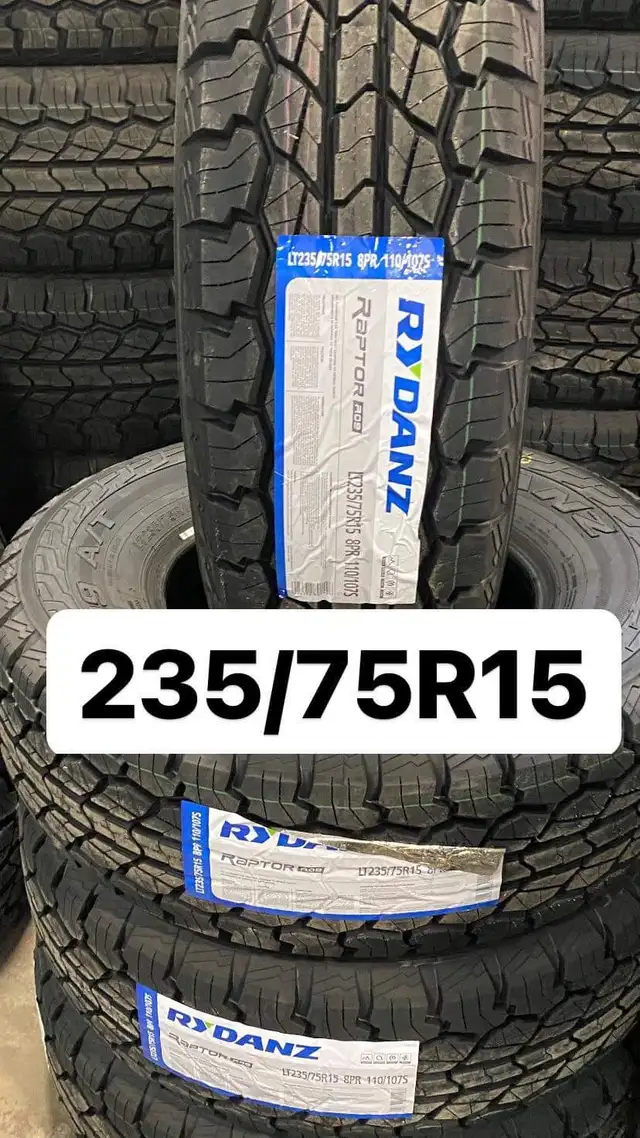 235/75R15LT NEW ALL SEASON  TIRES $600 FOR FOUR TIRES in Transmission & Drivetrain in Calgary - Image 2