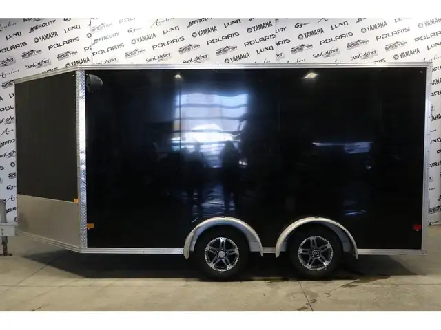2022 Polaris Polaris PES7.5X14 REMORQUE FERMER TANDEM DEMO in Cargo & Utility Trailers in Laurentides - Image 3