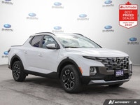 New Price! Odometer is 7330 kilometers below market average! White 2024 Hyundai Santa Cruz Preferred... (image 6)