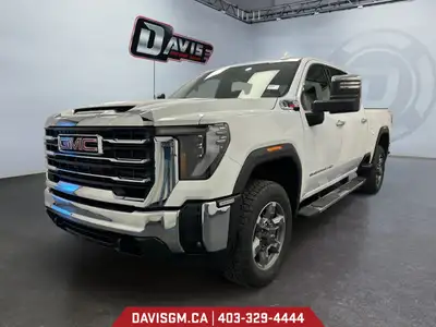 AMVIC Licensed Business The 2026 GMC Sierra 3500HD SLT 4WD Crew Cab Standard Box is a true heavy-dut...
