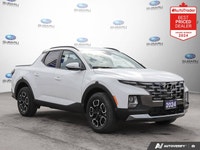 New Price! Odometer is 4772 kilometers below market average! White 2024 Hyundai Santa Cruz Preferred... (image 6)