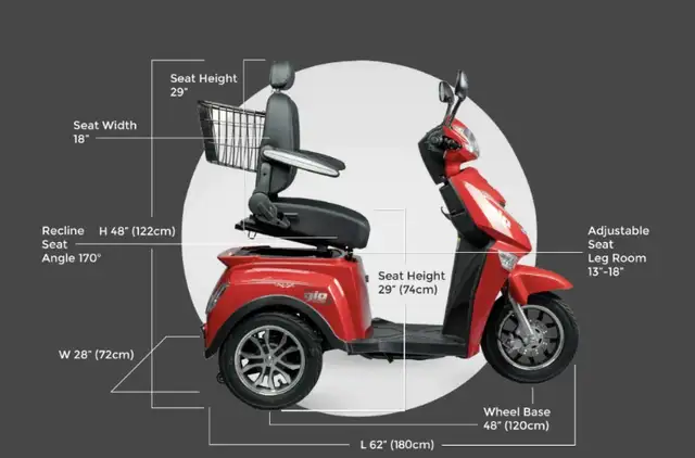 BRAND NEW MOBILITY SCOOTER (TITAN) ON SALE  FOR $2499.00 in Scooters & Pocket Bikes in Winnipeg - Image 6