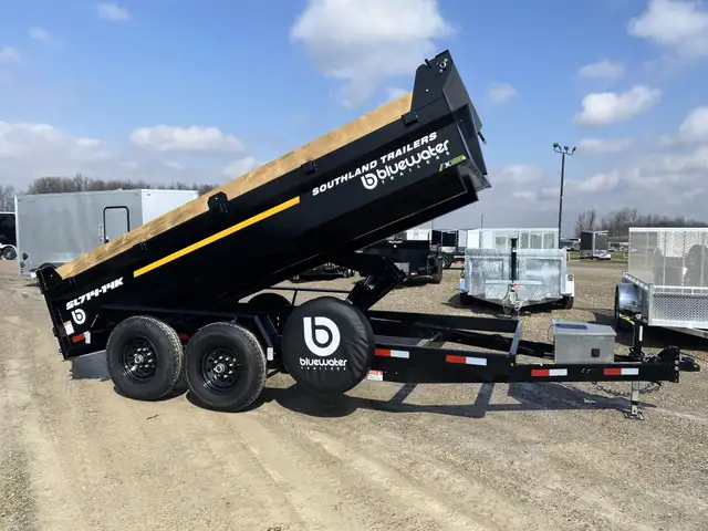 2026 Bluewater Southland Trailers Tandem Axle Dump Trailer 15,40 in Cargo & Utility Trailers in London - Image 3