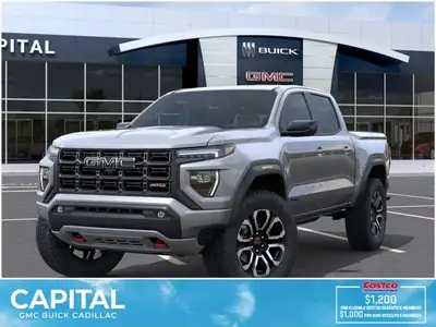 Welcome to Capital GMC! This 2026 GMC Canyon in Sterling Metallic is equipped with 4WD and Turbochar...