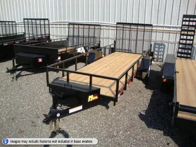 Miska 5'x15' Utility/2-Place ATV Trailer - Made in Canada Ready to roll, starting at just $3,595.00...