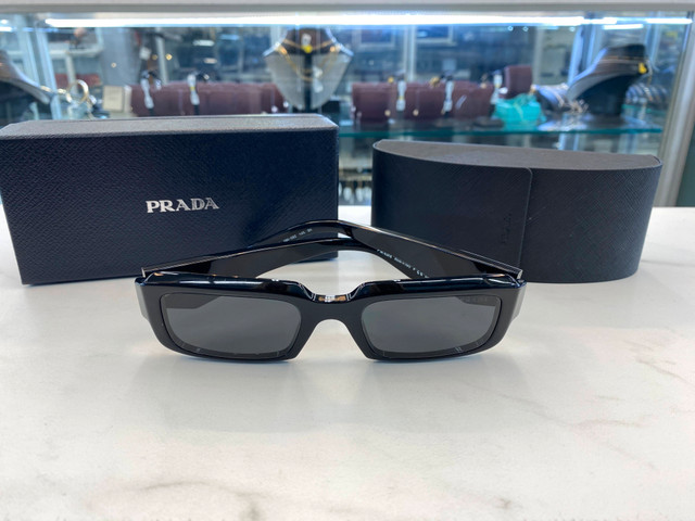 Prada SPR27Z Unisex Sunglasses - Black in Other in City of Toronto