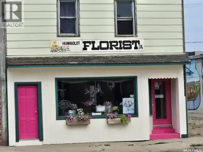 Hello, I'm the Humboldt Flower Shop — you might recognize me by my bright hot pink doors that bring...