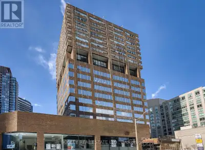 Bright Corner Office w/ South East Views looking over Rosedale and Yonge and Bloor. Currently config...
