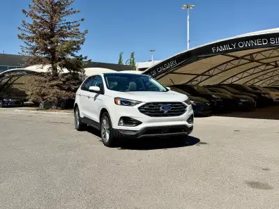 The 2022 Ford Edge Titanium AWD represents the premium, comfort-focused tier of Ford’s mid-size five...